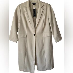NYC Women's Beige Blazer Jacket